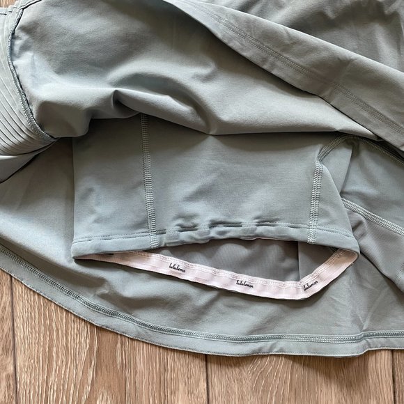 lululemon | Play off the Pleats Skirt - Size 10 Blue Cast - Picture 6 of 13